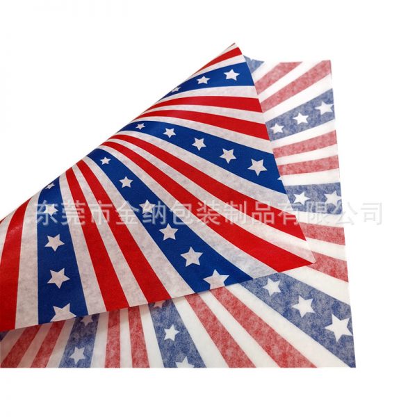 美国国旗款食品包装纸 (3)